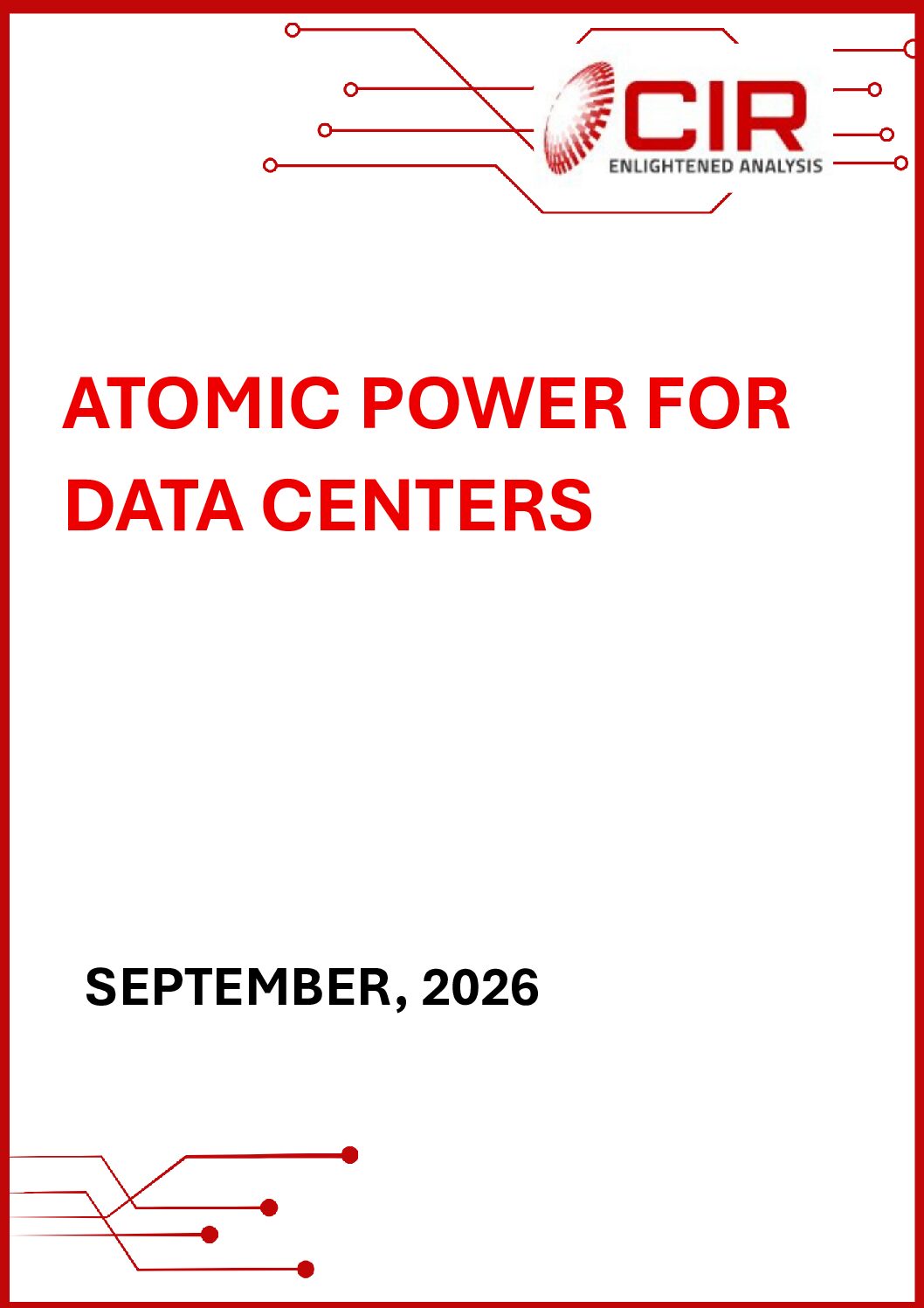 Atomic Power for Data Centers